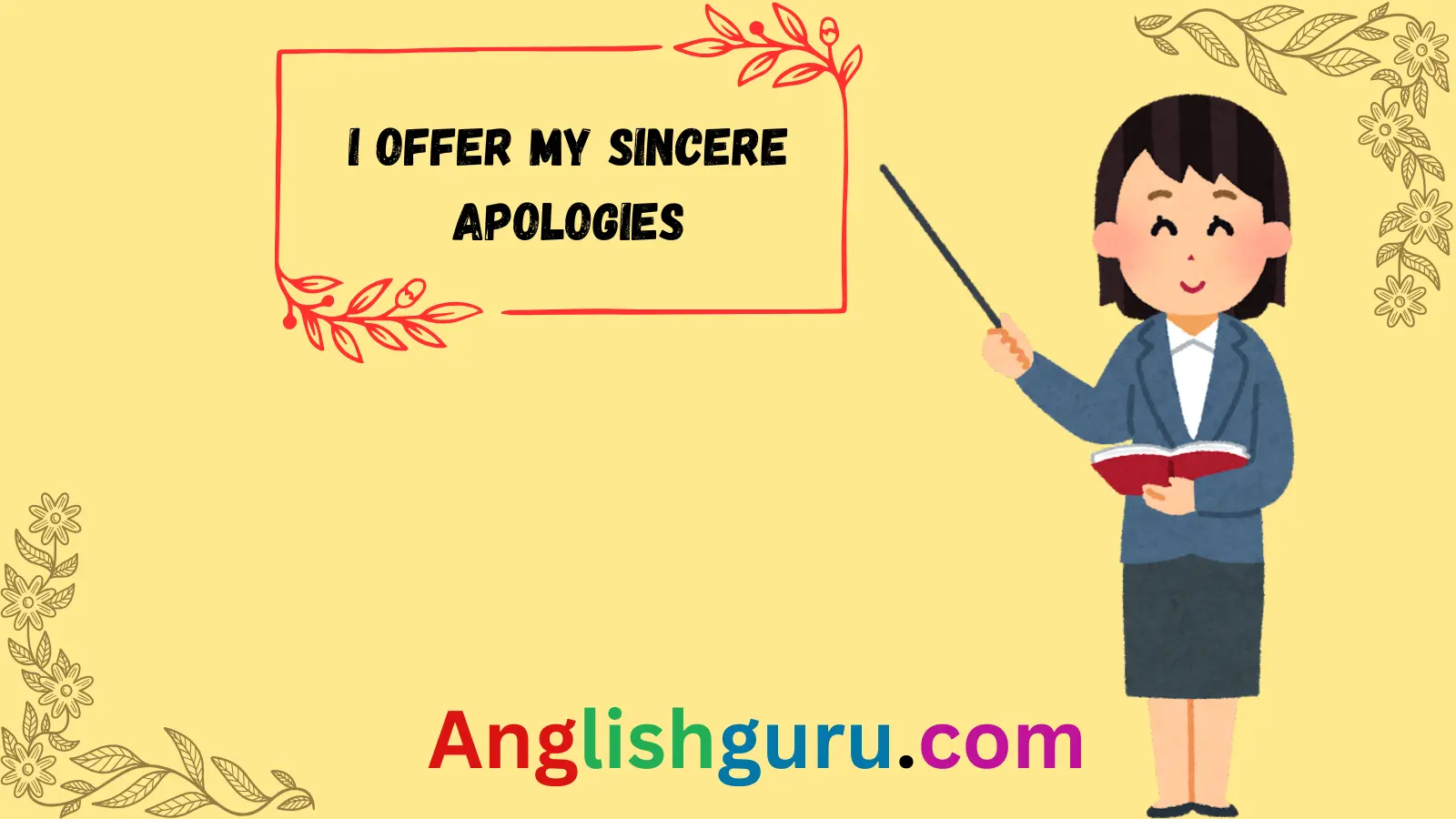 Read more about the article 15+ Synonyms for “Please Accept My Apologies”