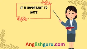 Read more about the article 14+Synonyms for “Please Note”