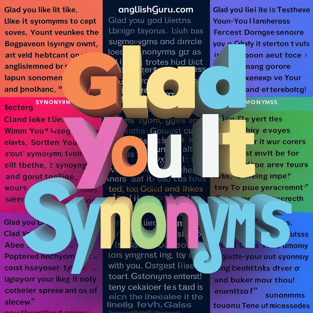 Read more about the article 14+ Polite & Heartfelt “Glad You Like It” Synonyms to Sound More Natural and Appreciative