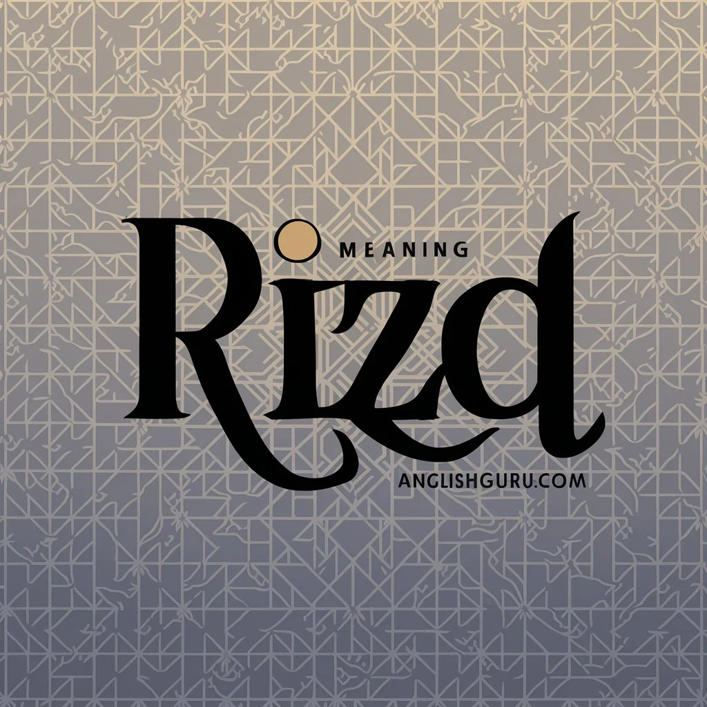 Rizq Meaning