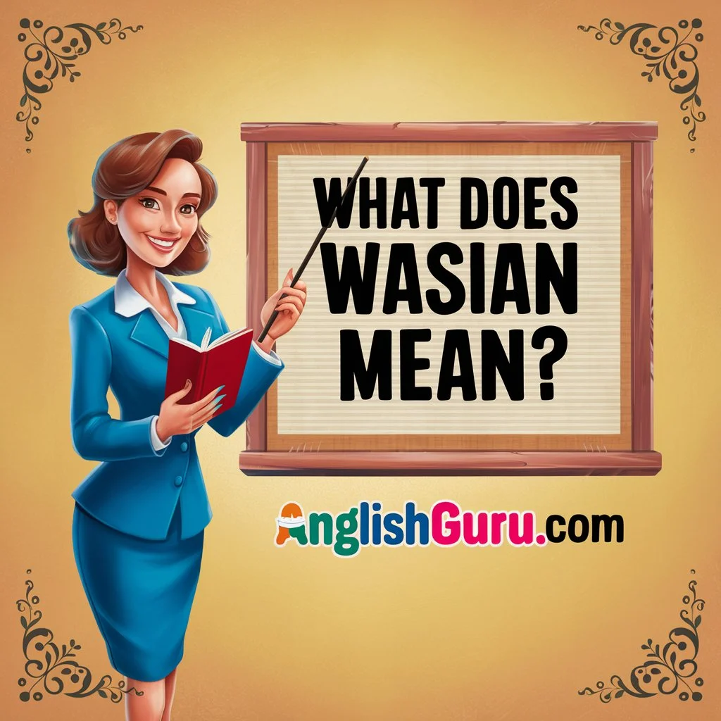 What Does Wasian Mean?