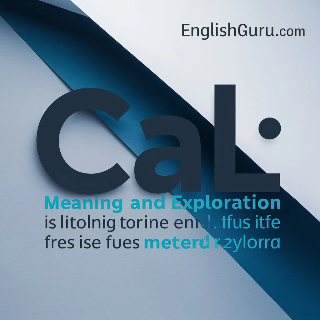 CAL Meaning