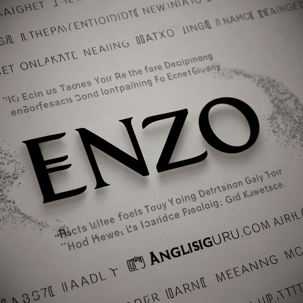 Read more about the article 17+ Enzo Name Meaning Explained: Definition, Origin, and Modern Usage
