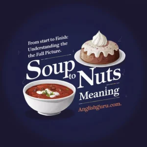 Read more about the article 19+ Soup to Nuts Meaning in Hindi Dictionary: Definition, Context & Usage
