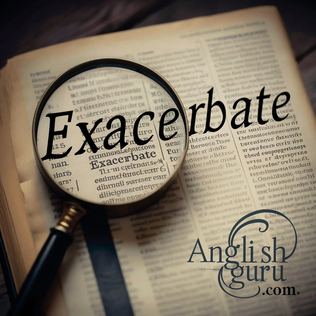 Read more about the article 19+ Easy Ways to Learn the Meaning of Exacerbate – Definition & Examples