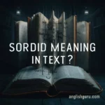 19+ Sordid Meaning: The Dark Truth Behind the Word, Its Real Usage, and Clear Examples