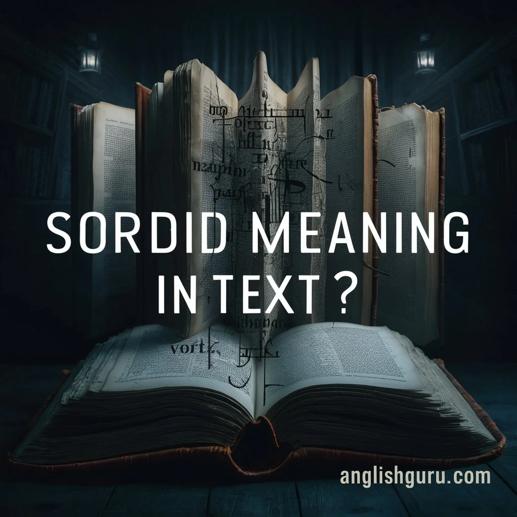 Read more about the article 19+ Sordid Meaning: The Dark Truth Behind the Word, Its Real Usage, and Clear Examples